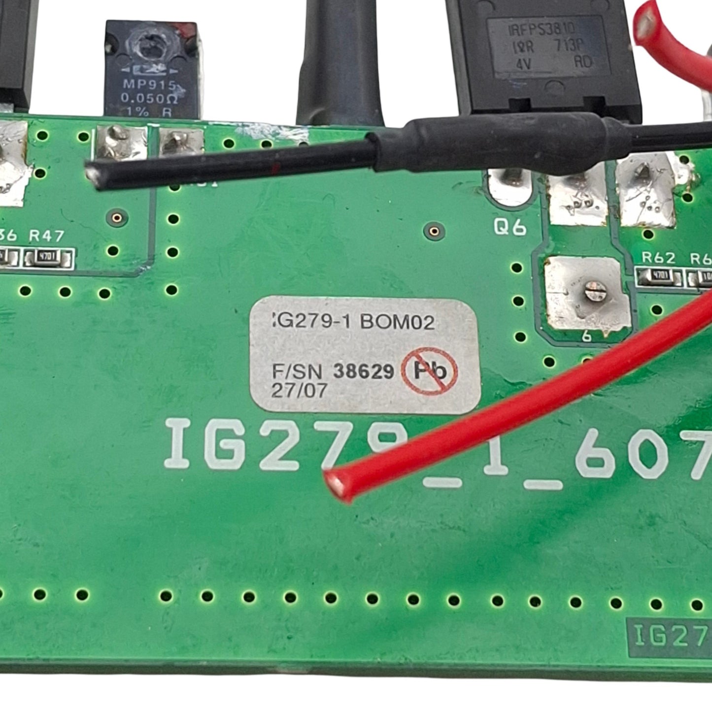 Used IPG Photonics IG279-1 BOM02 PLC In/Output MOSFETs Board for YLR-300-AC-ILT Laser