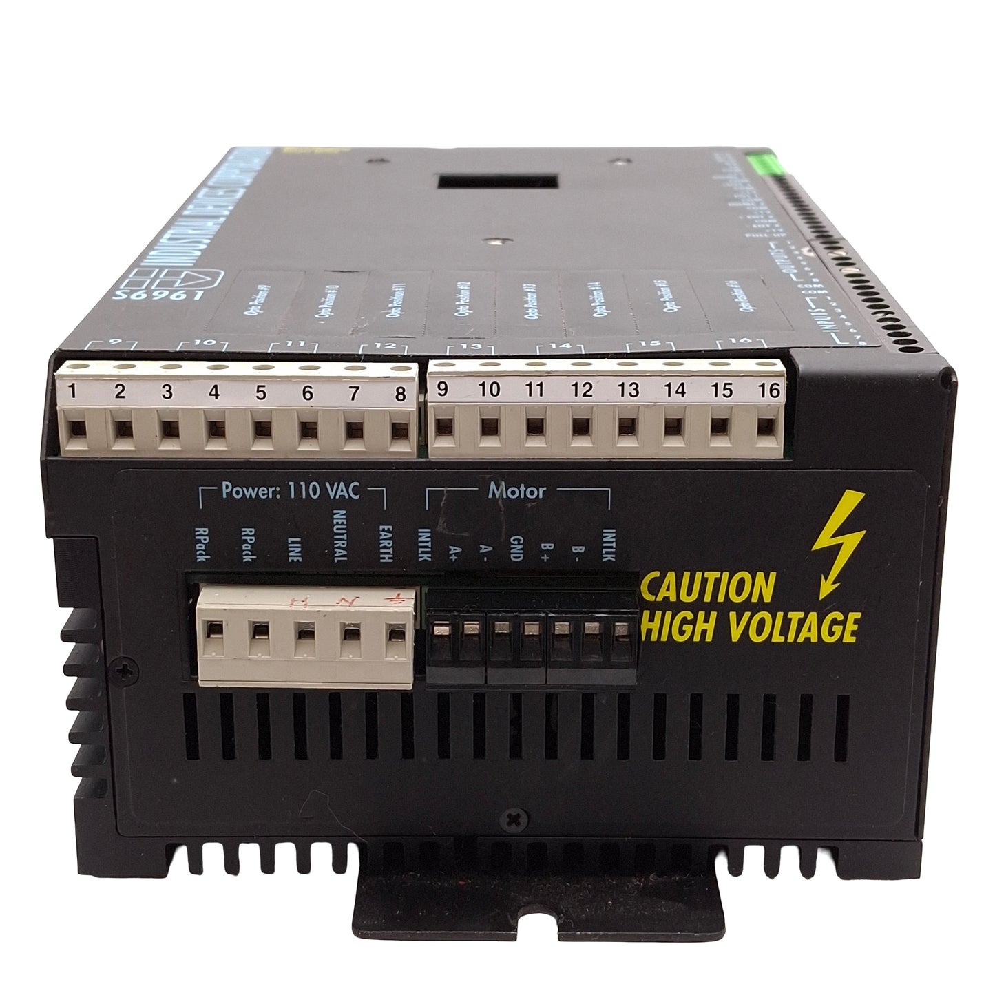 Used Industrial Devices S6961 Microstepping Smart Drive, 1-Axis, 8 I/O, 110VAC