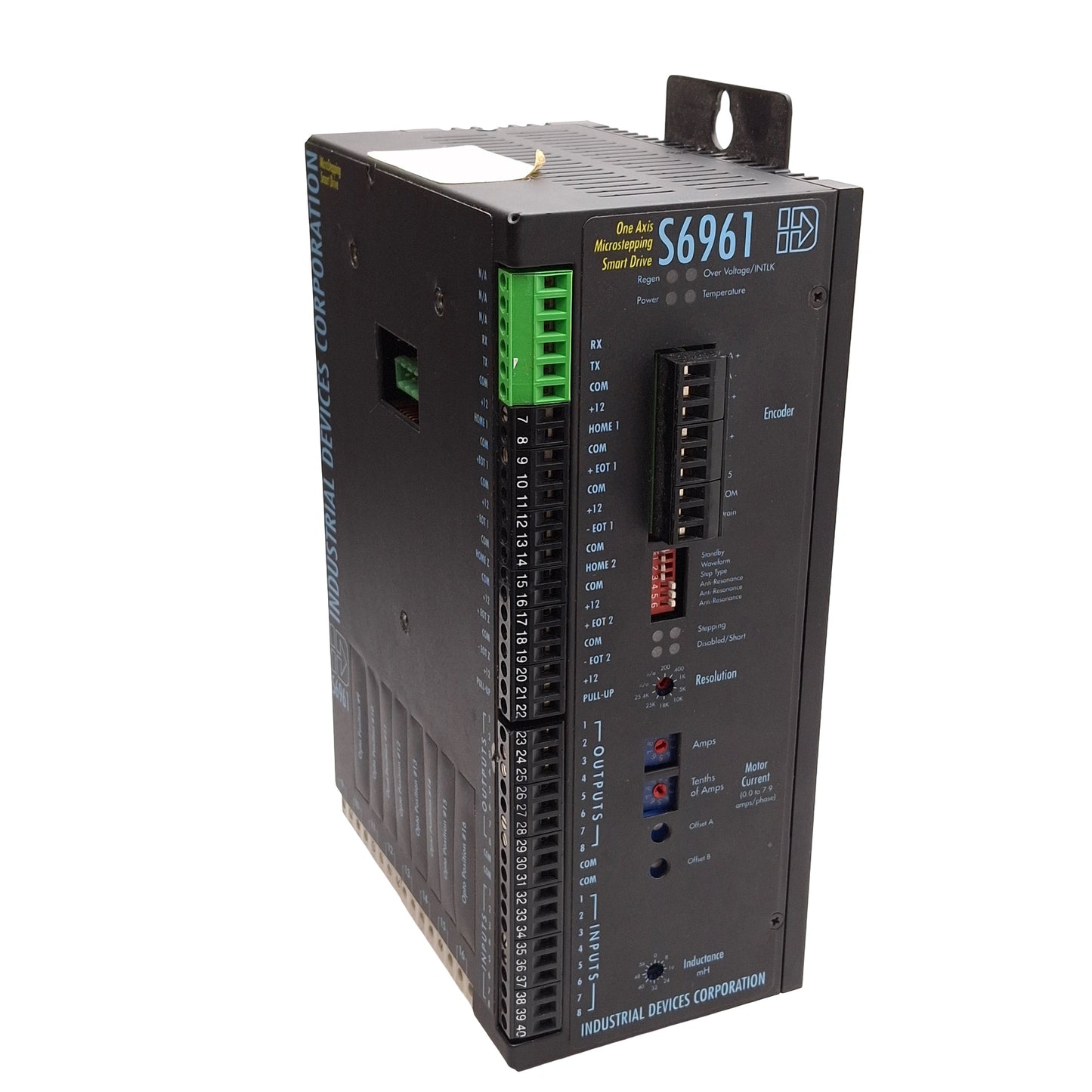 Used Industrial Devices S6961 Microstepping Smart Drive, 1-Axis, 8 I/O, 110VAC