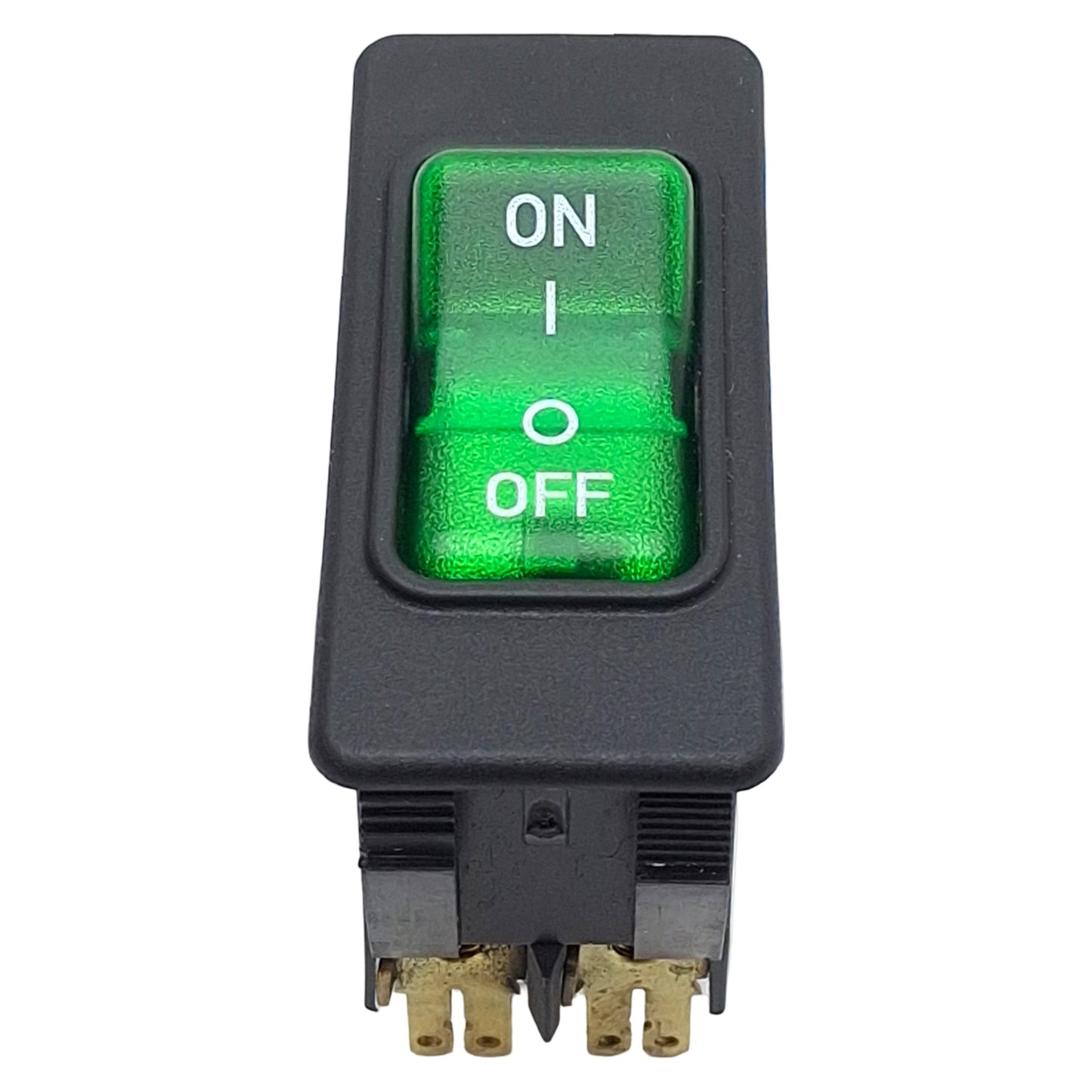 Used E-T-A 3120-F321-P7T1-W19L04 Thermal Circuit Breaker, 2-Pole, 10A 240VAC/50VDC