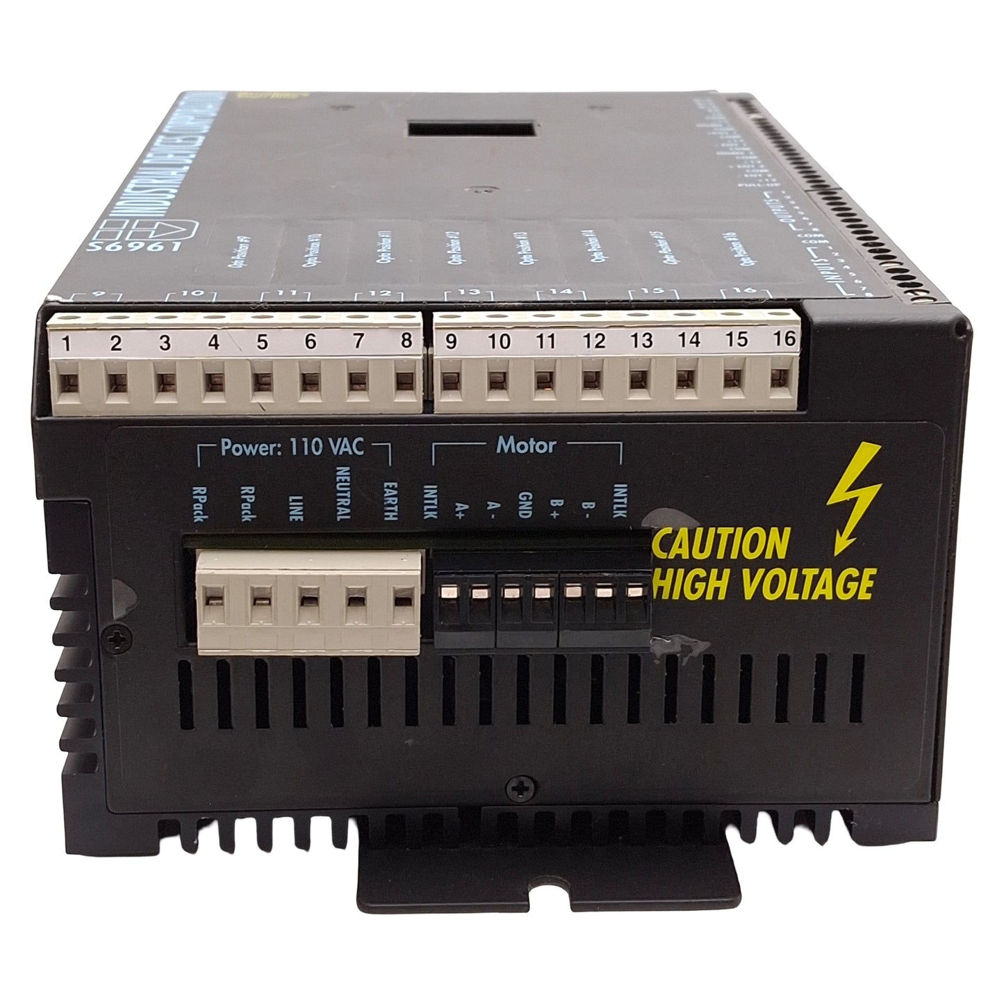 Used Industrial Devices S6961NP Microstepping Smart Drive, 1-Axis, 8 I/O, 110VAC