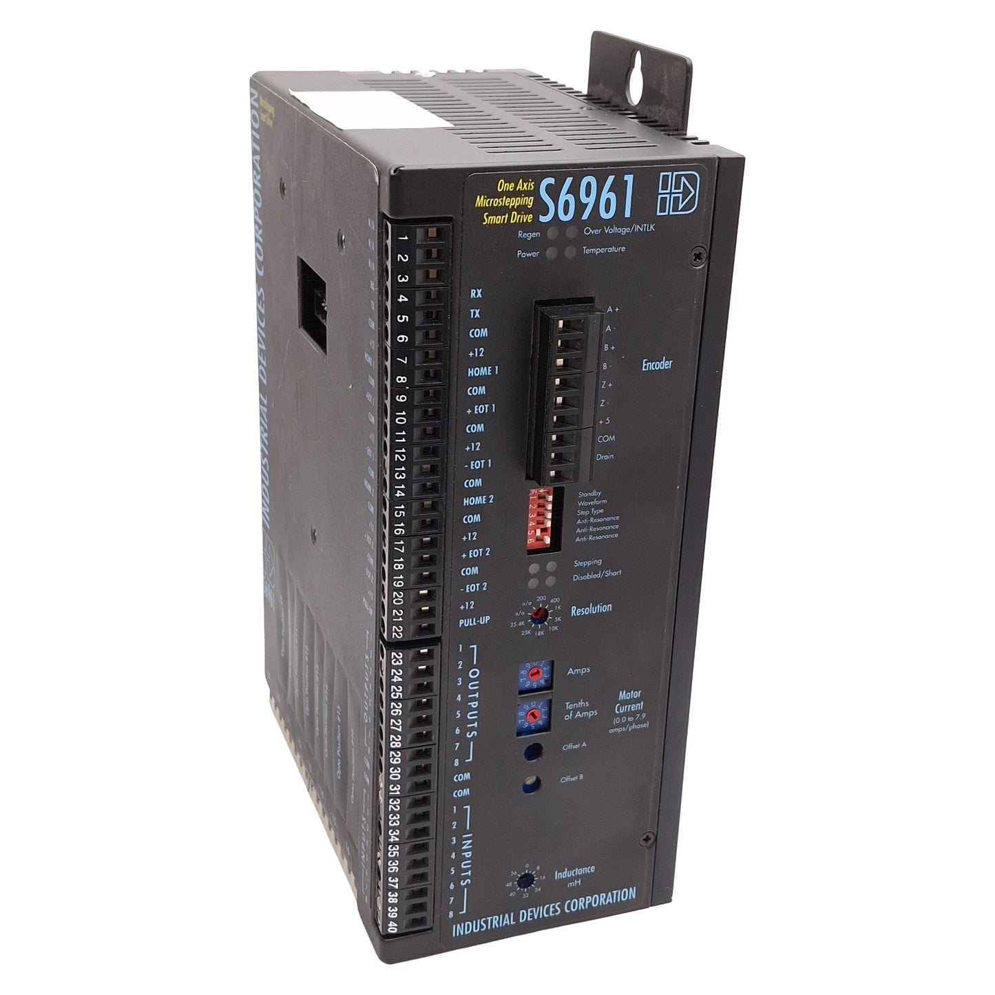 Used Industrial Devices S6961NP Microstepping Smart Drive, 1-Axis, 8 I/O, 110VAC