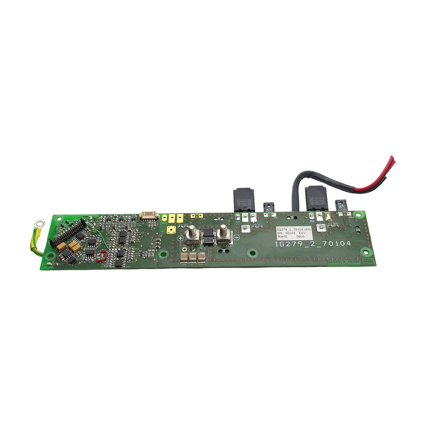 Used IPG Photonics IG279_2_70104 PLC In/Output MOSFETs Board for YLR-300-AC-ILT Laser