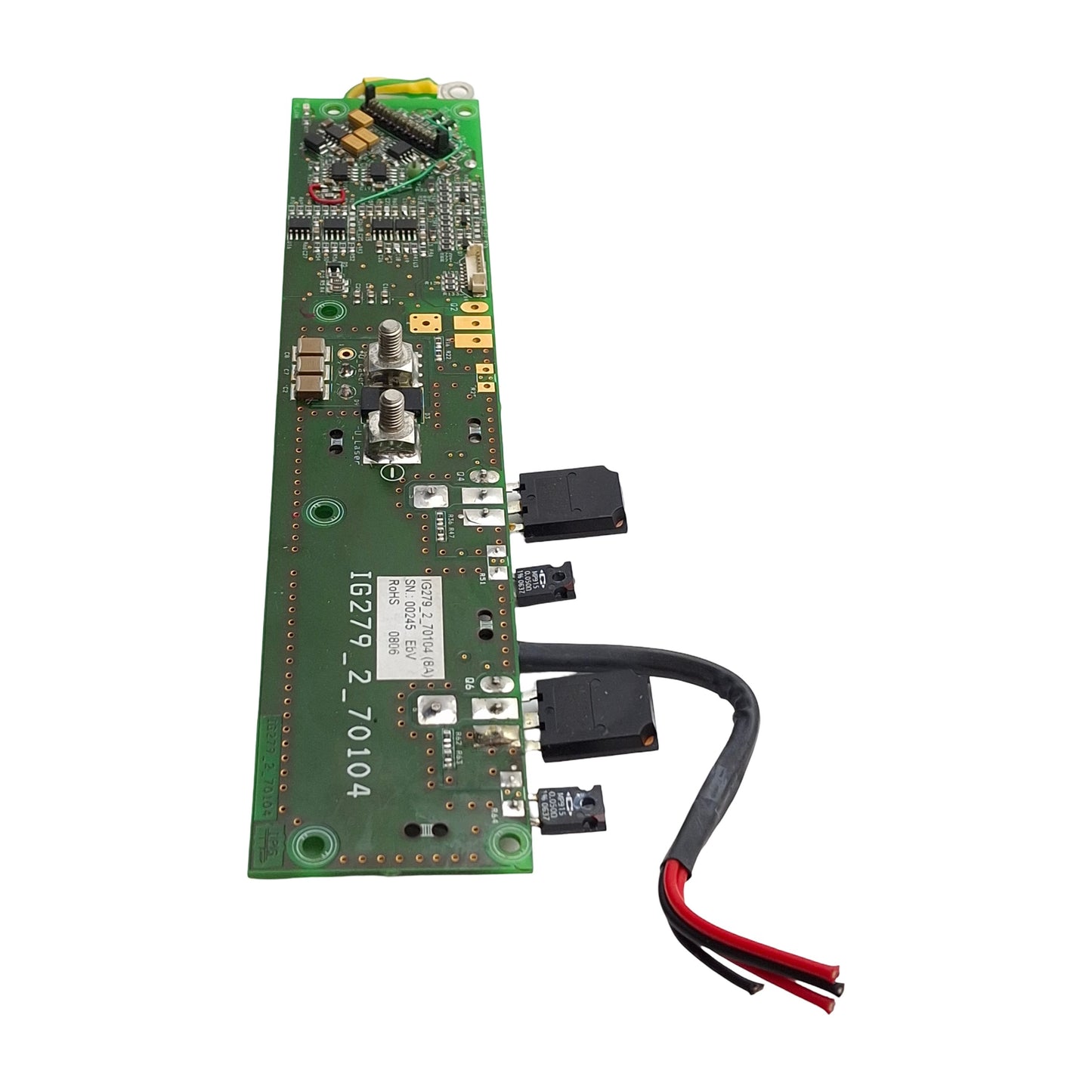 Used IPG Photonics IG279_2_70104 PLC In/Output MOSFETs Board for YLR-300-AC-ILT Laser