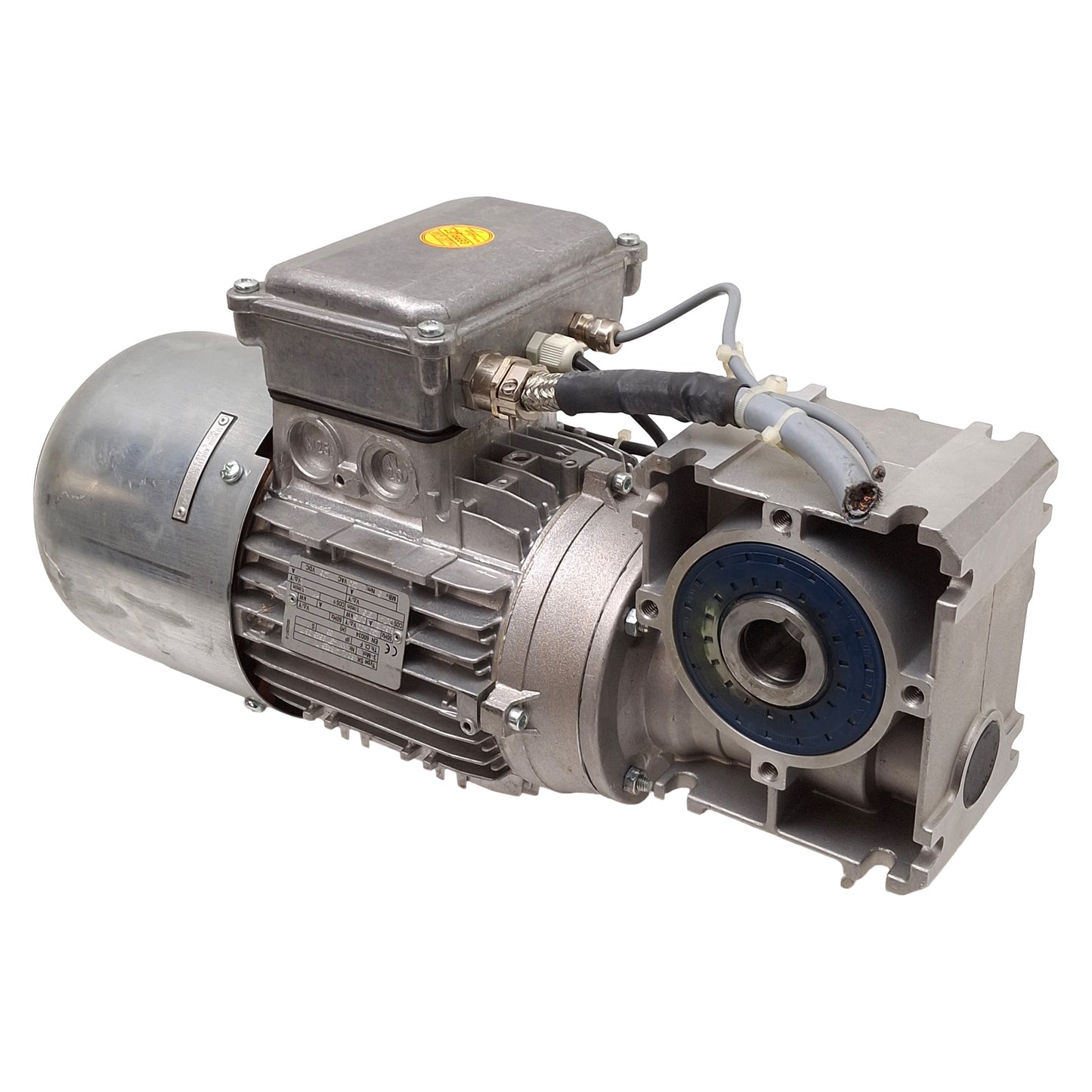 Used Nord SK80 L/4 BRE5 TW Gearmotor, 15:1 92rpm ø24mm Bore, 0.75kW 3Ø 230∆/400Y 50Hz