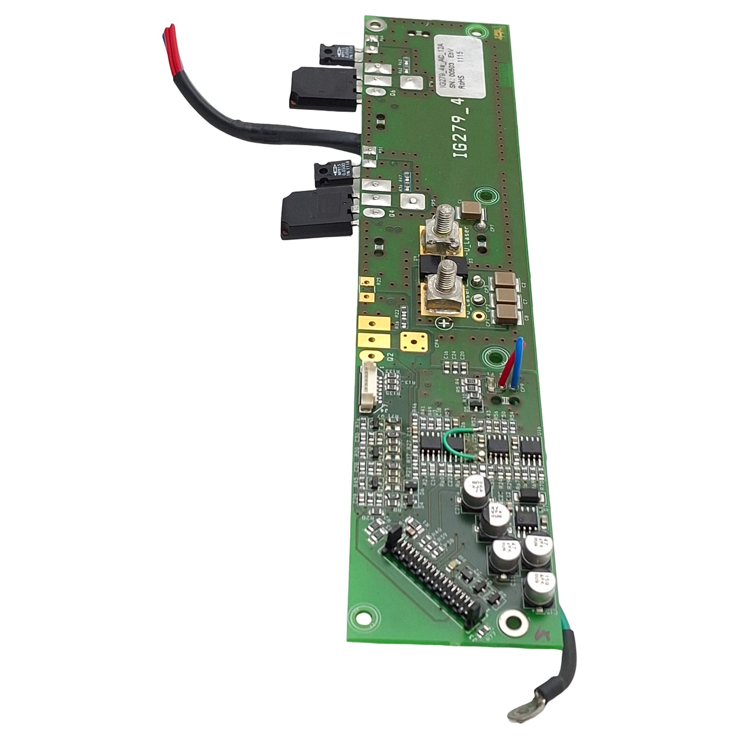Used IPG Photonics IG279_4A_AC_12A PLC In/Output MOSFETs Board for YLR-300-AC-ILT