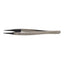 Used Excelta 159B-RT Carbon Fiber Tipped Tweezers, 5in Length, 316L SS, *Worn Tips*