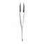 Used Excelta 159B-RT Carbon Fiber Tipped Tweezers, 5in Length, 316L SS, *Worn Tips*