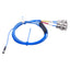 New – Open box PCB Piezotronics 034K05 Coaxial Cable, Mini 4-Socket Plug To 3x BNC Plug, 5ft