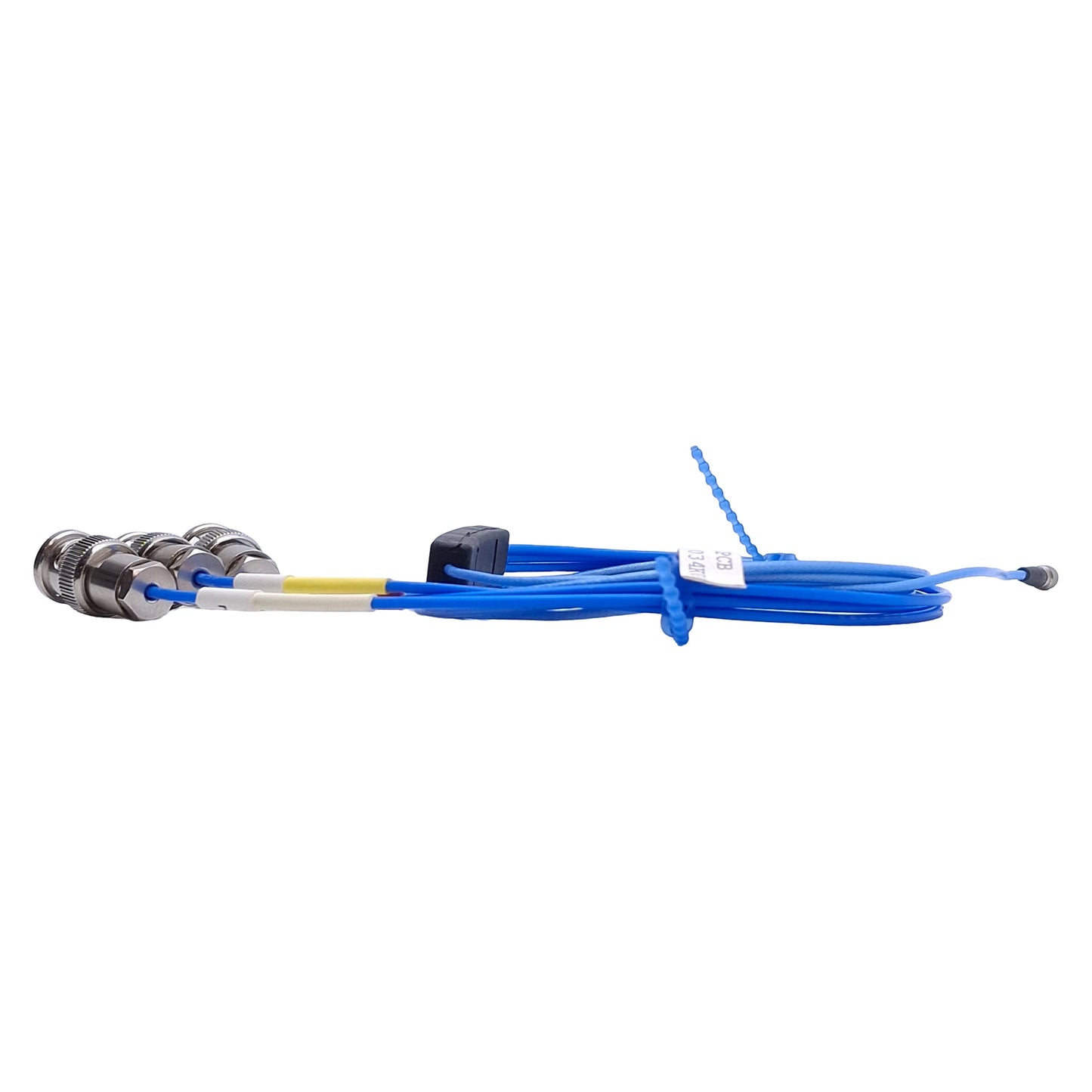 New – Open box PCB Piezotronics 034K05 Coaxial Cable, Mini 4-Socket Plug To 3x BNC Plug, 5ft