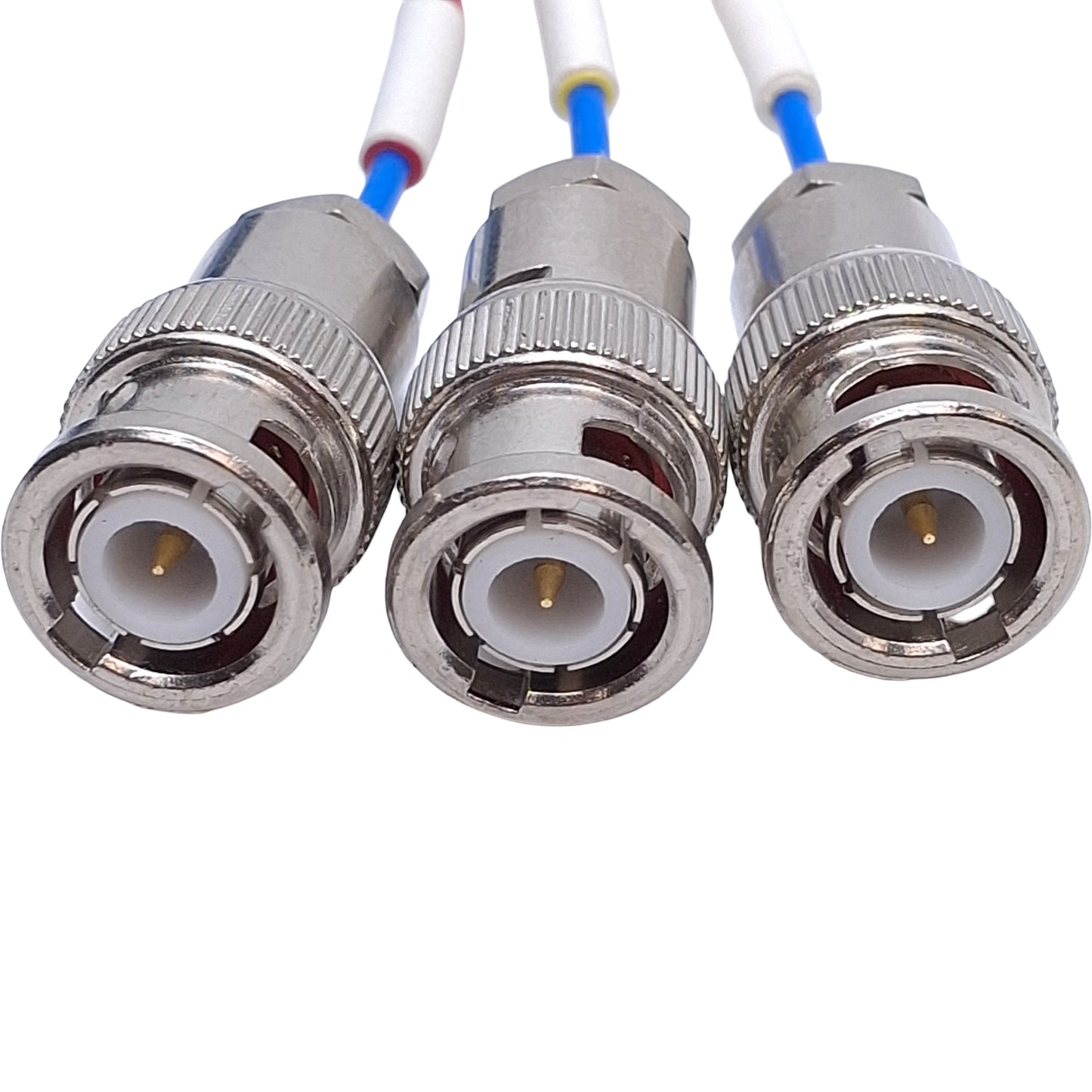 New – Open box PCB Piezotronics 034K05 Coaxial Cable, Mini 4-Socket Plug To 3x BNC Plug, 5ft