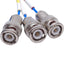 New – Open box PCB Piezotronics 034G05 Coaxial Cable, 4-Socket Plug To 3x BNC Plug, 5ft Length