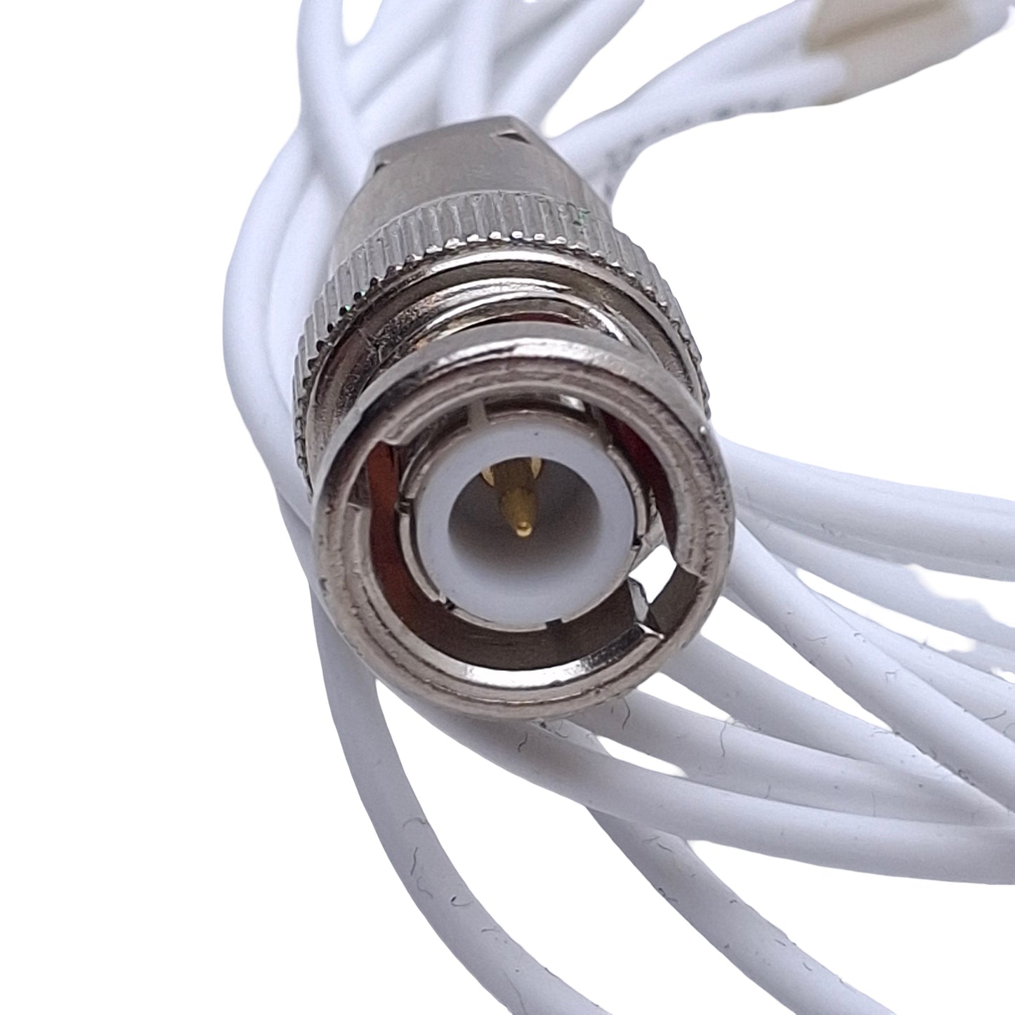 Used PCB Piezotronics 002C10 Coaxial Cable, 10-32 Plug To BNC Plug, 10ft Cable Length