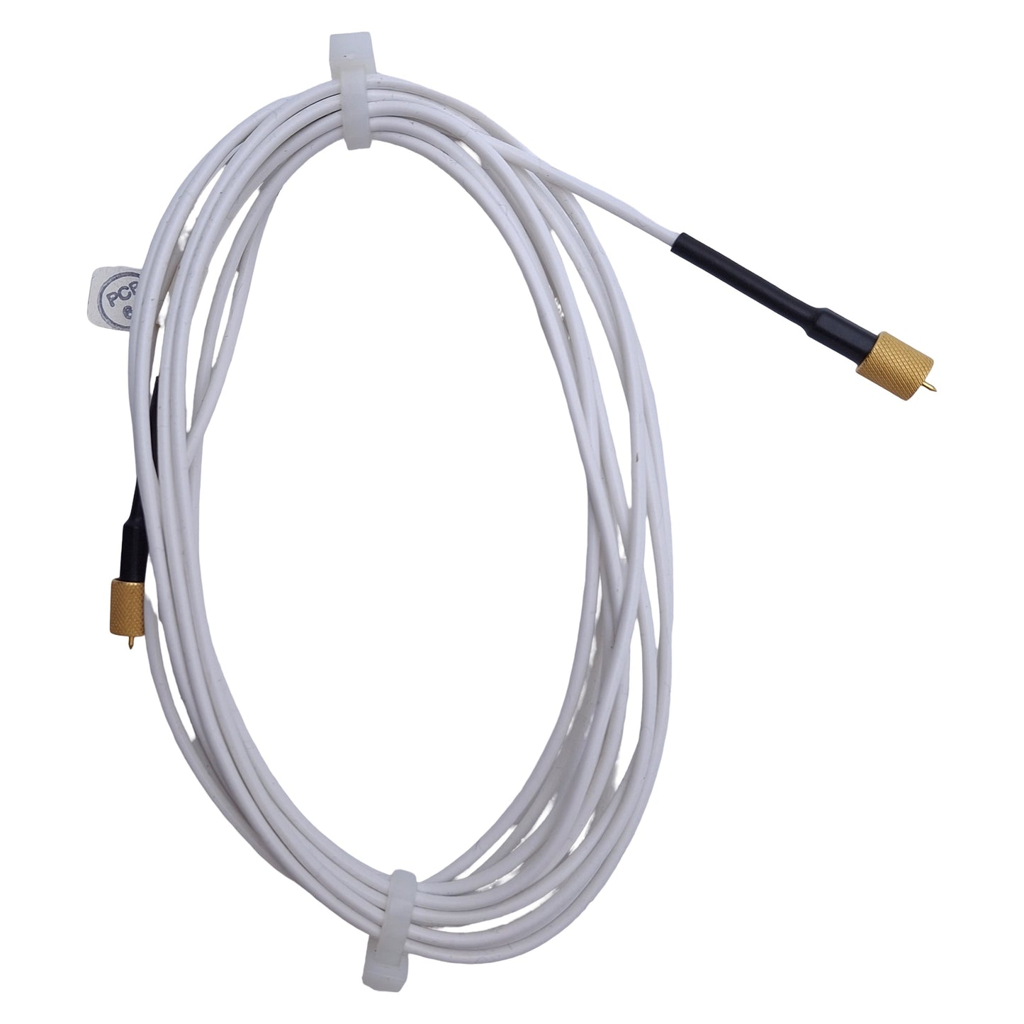 Used PCB Piezotronics 002A10 Coaxial Cable 10-32 Plug To 10-32 Plug, 10ft Length