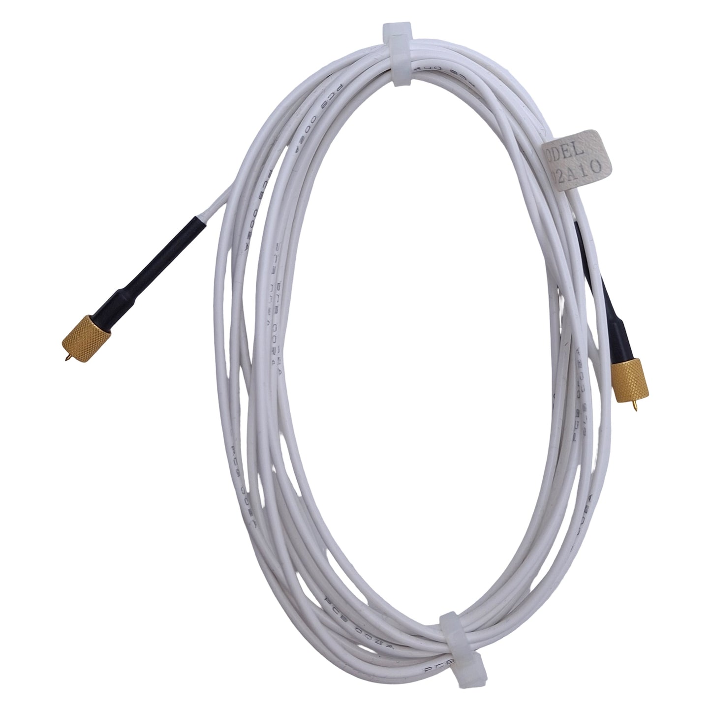 Used PCB Piezotronics 002A10 Coaxial Cable 10-32 Plug To 10-32 Plug, 10ft Length