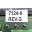 Used Cambridge Technology Inc 7124-0 Rev G Driver For 6240MA50 Laser Galvanometer