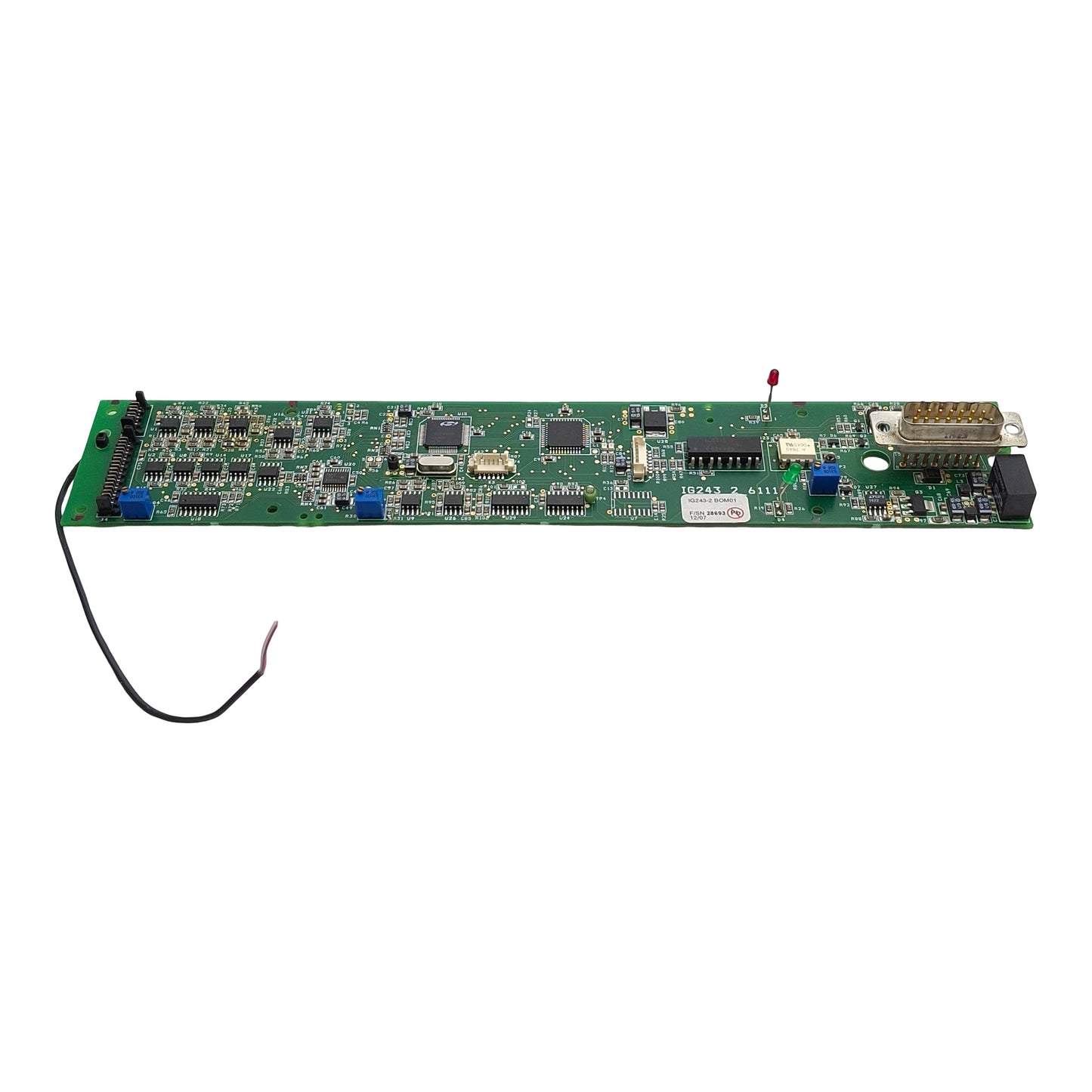 Used IPG Photonics IG243-2BOM01 PLC D-Sub Connector Board for YLR-300-AC-ILT Laser