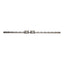 Used THK HSR10RM Linear Guide Rail With 2x Bearings, Rail: 395mm, Slide: 20mm x 20mm