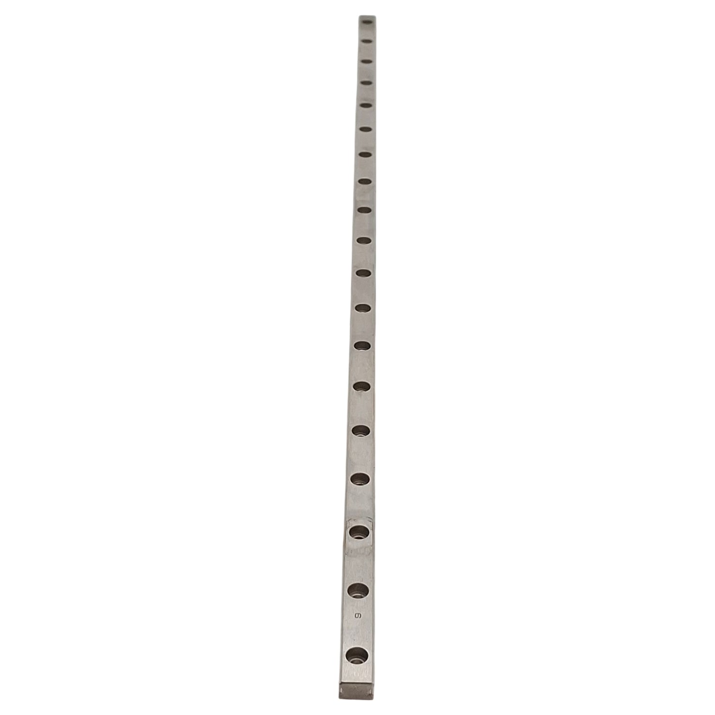 Used THK HSR10-470LM Linear Guide Rail, 470mm Length x 10mm x 7mm, 25mm Pitch