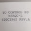 Used Aerotech 690C1962 Control To Interface Ribbon Cable For NPAQC-L Board, 100-Pin
