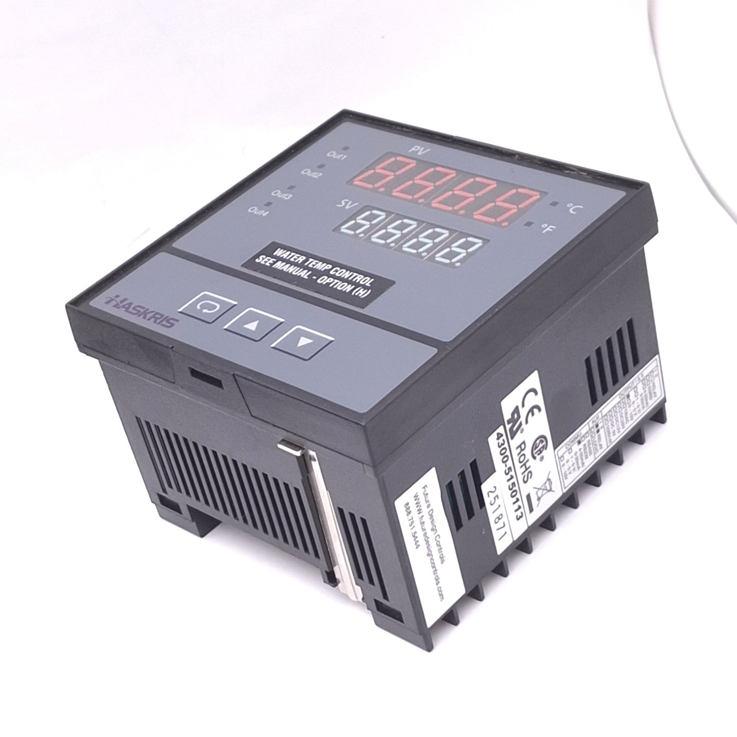 Used Haskris CD4300ZB Water Temperature Controller, 4-Digit, TC/RTD, 0-10V 4-20mA