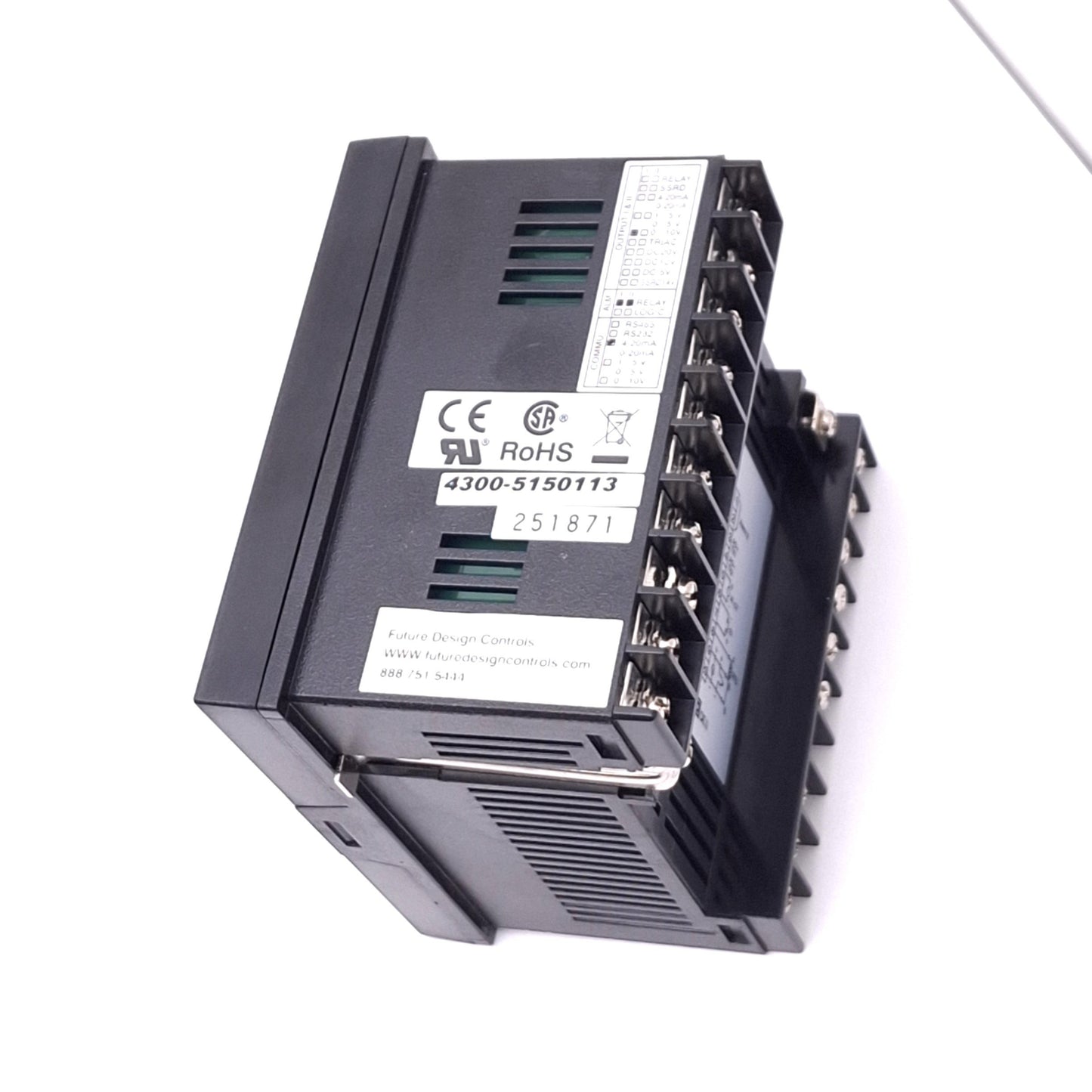 Used Haskris CD4300ZB Water Temperature Controller, 4-Digit, TC/RTD, 0-10V 4-20mA