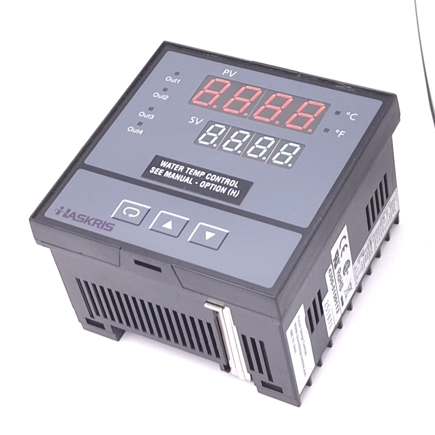 Used Haskris CD4300ZB Water Temperature Controller, 4-Digit, TC/RTD, 0-10V 4-20mA