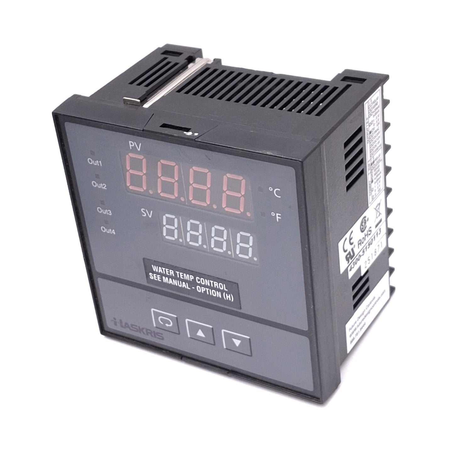 Used Haskris CD4300ZB Water Temperature Controller, 4-Digit, TC/RTD, 0-10V 4-20mA