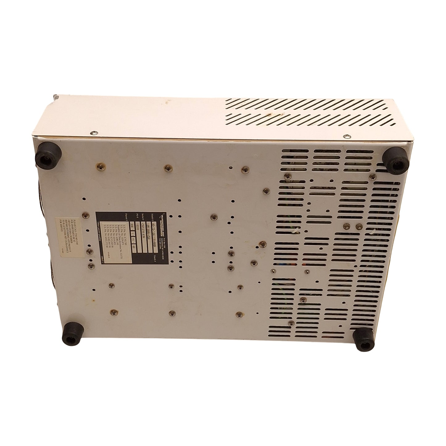 Used Blackstone-NEY multiSonic Ultrasonic Generator 40/72/104/170kHz 208VAC 15A *Dent