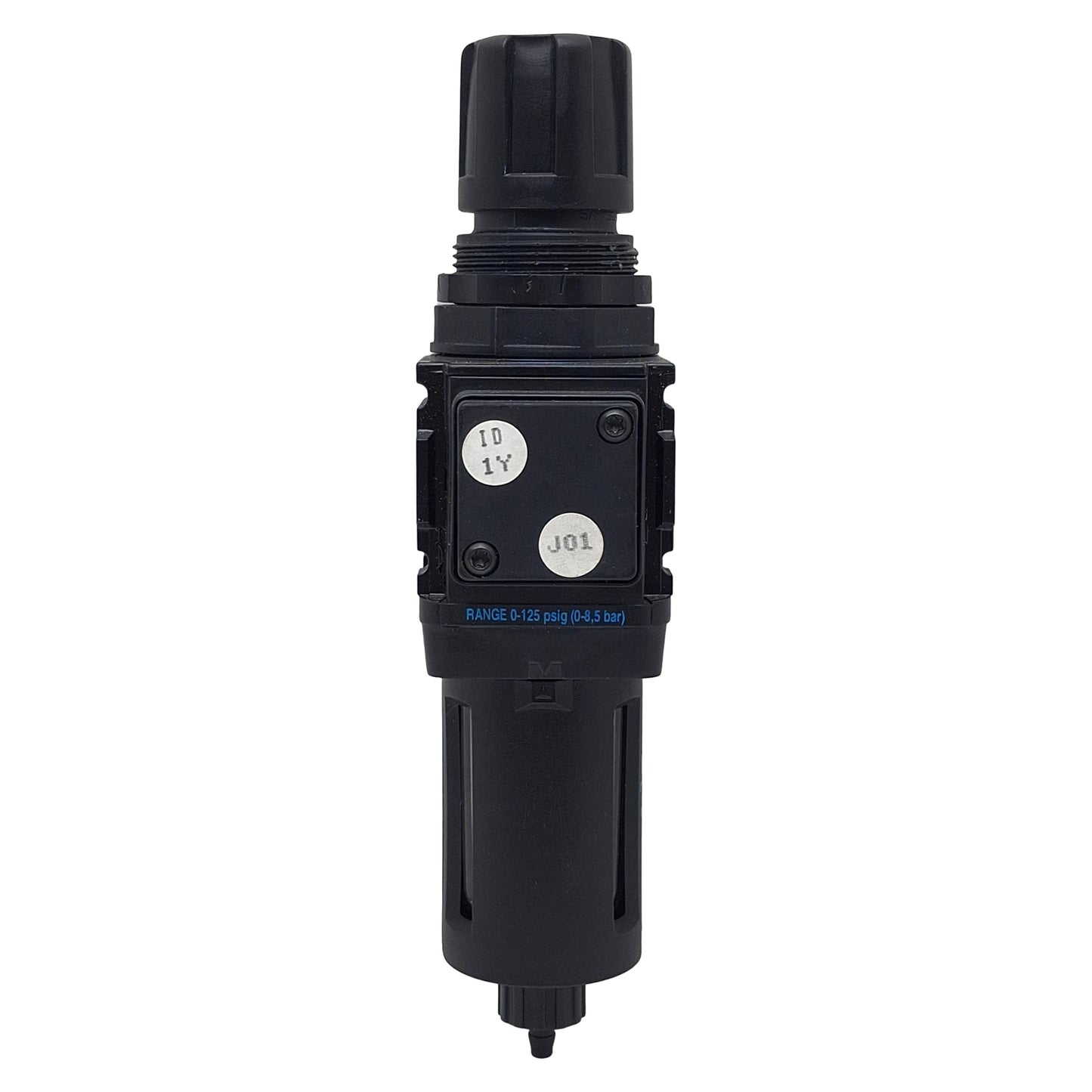 Used Wilkerson B08-02-FKG0 Pneumatic Filter/Regulator 1/4" NPT, 0-125psi, 5µm, 73scfm