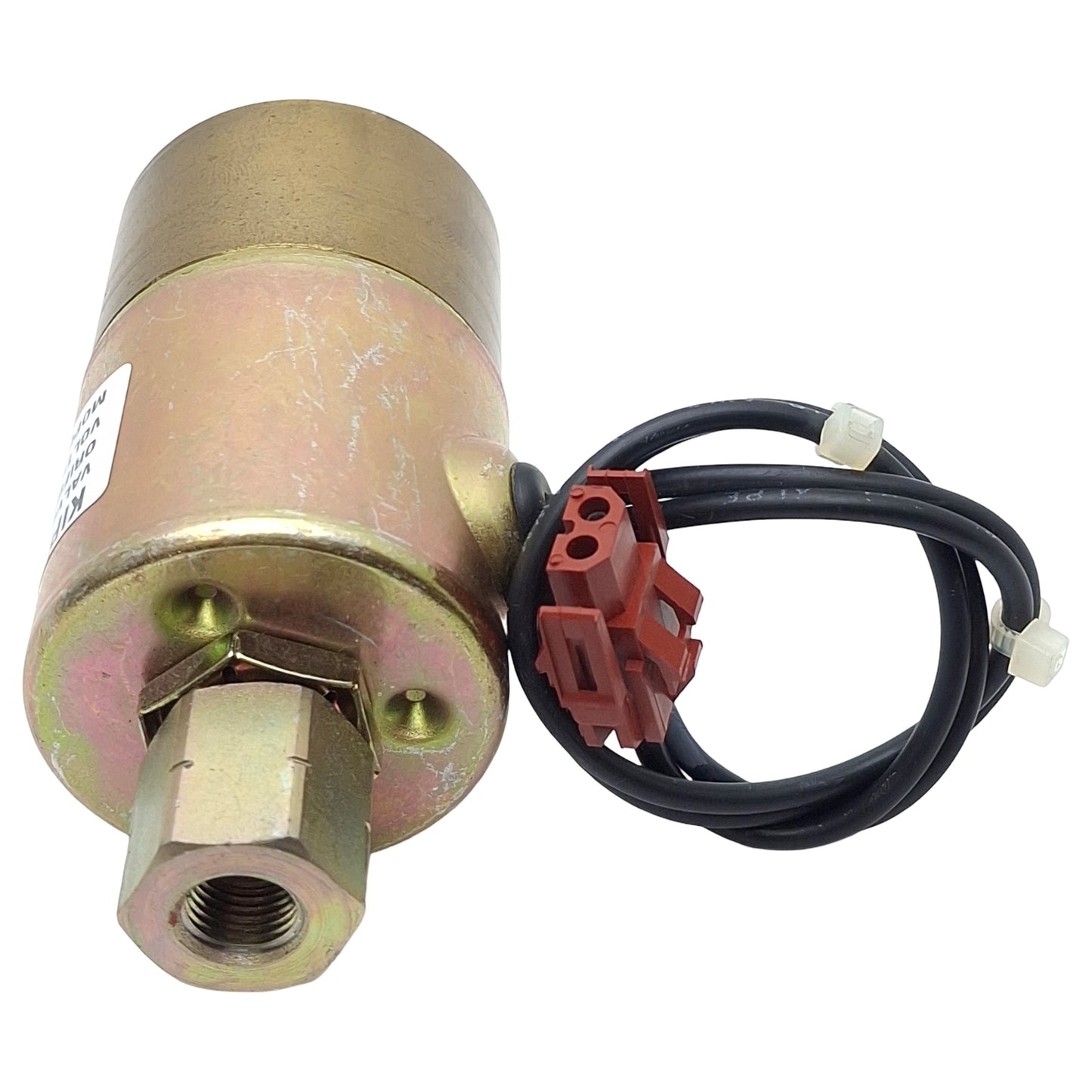 Used KIP 641120-24VDC Solenoid Valve, 2-Way N.O., 1/8in NPT, 1000psi, 24VDC Coil