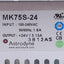 Used Astrodyne TDI MK75S-24 Power Supply 75W, 100-240VAC Input, 24VDC Output