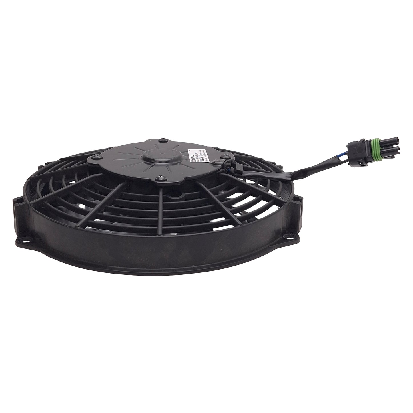 Used SPAL VA07-BP12/C-58A Axial Brushed Cooling/Blower Fan, 225mm, 24VDC, 690CFM