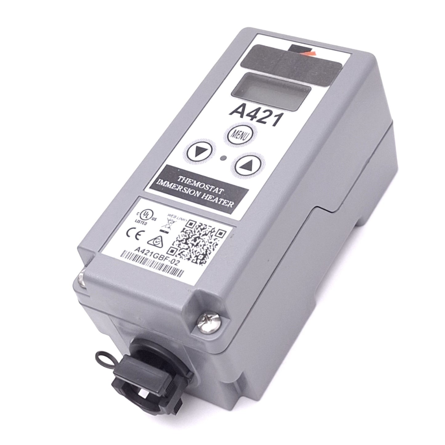 Used Johnson Controls A421GBF-02 Temperature Controller, -40~100C, SPDT, 24VAC