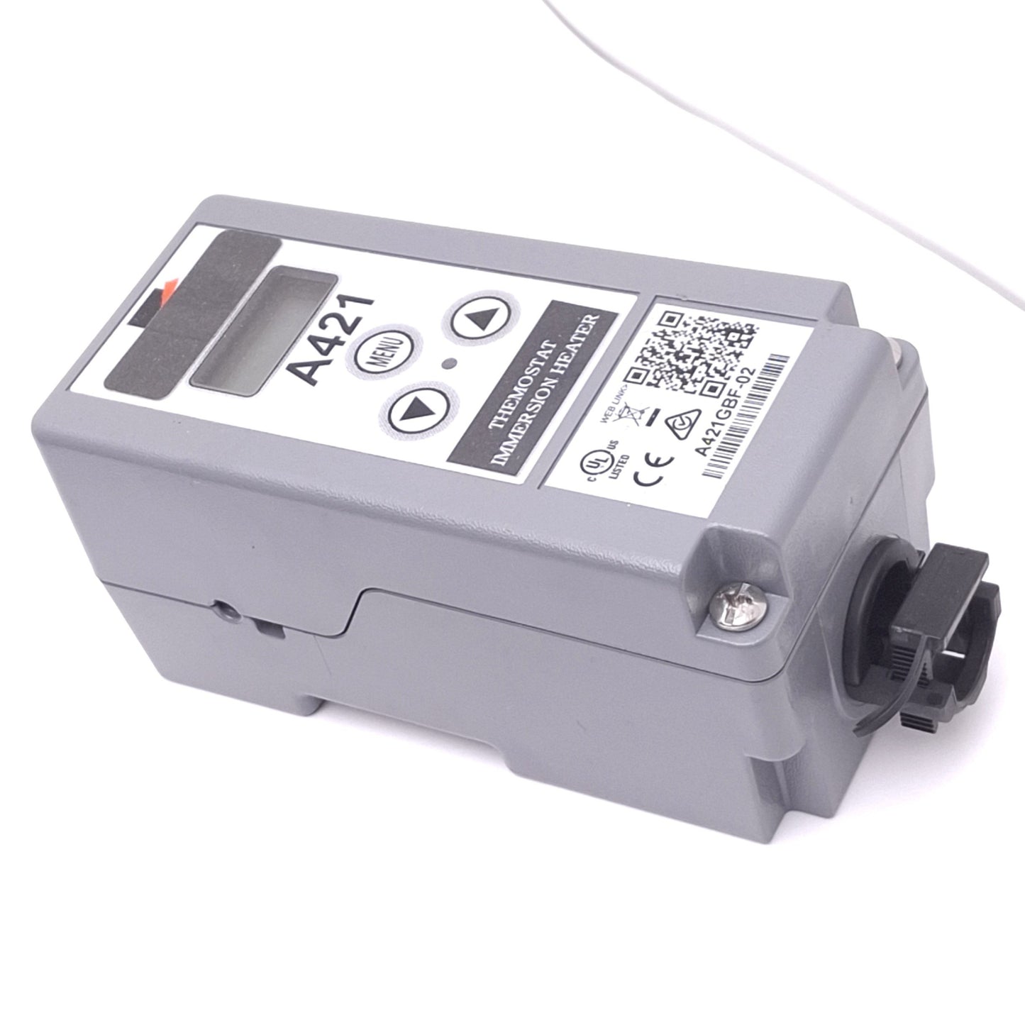 Used Johnson Controls A421GBF-02 Temperature Controller, -40~100C, SPDT, 24VAC