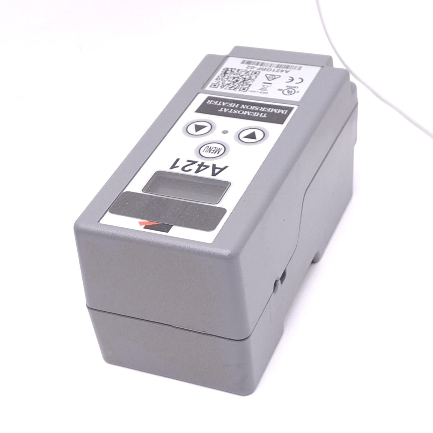 Used Johnson Controls A421GBF-02 Temperature Controller, -40~100C, SPDT, 24VAC