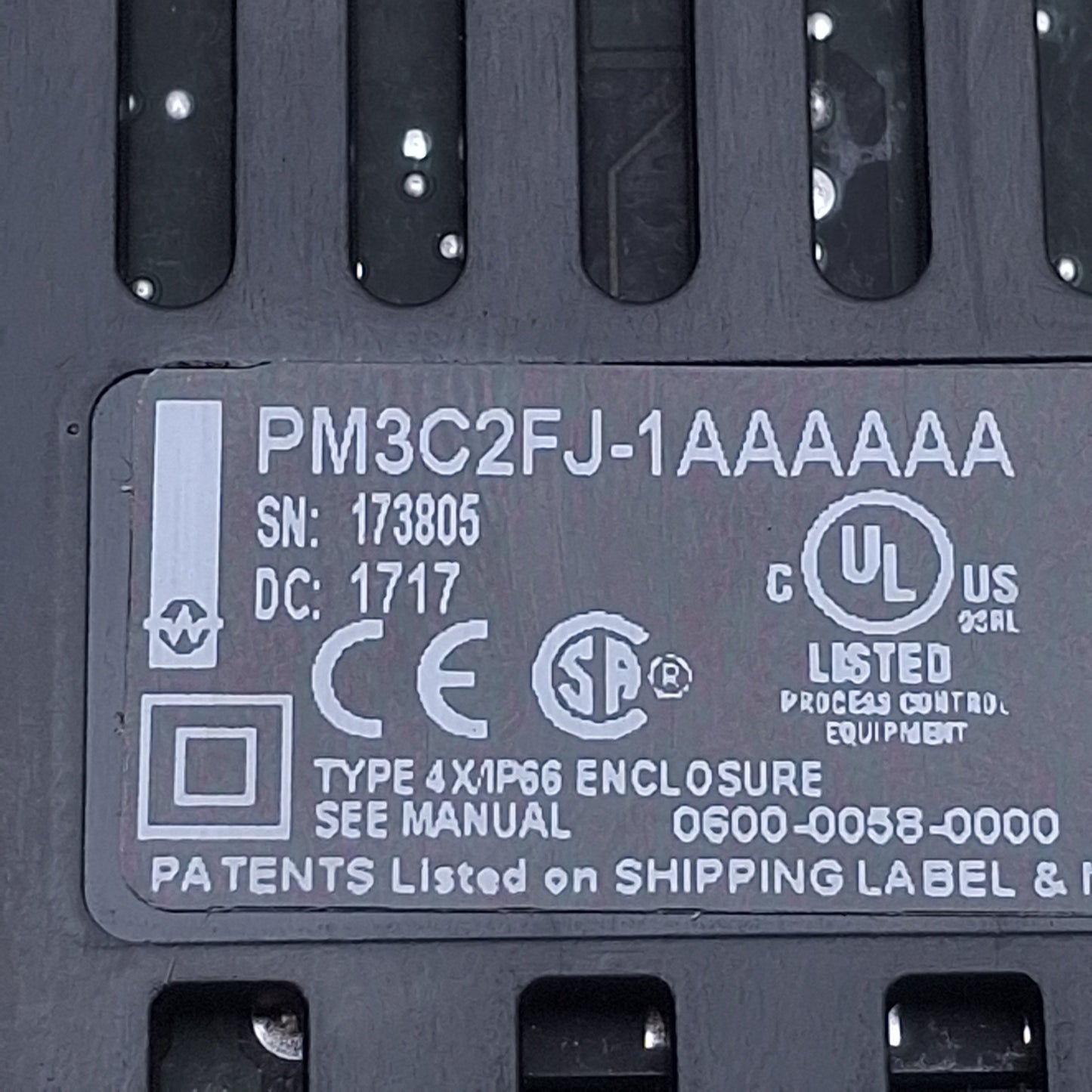 Used Watlow PM3C2F-1AAAAAA EZ-Zone PID Controller 100-240VAC, 1/32 DIN Mount