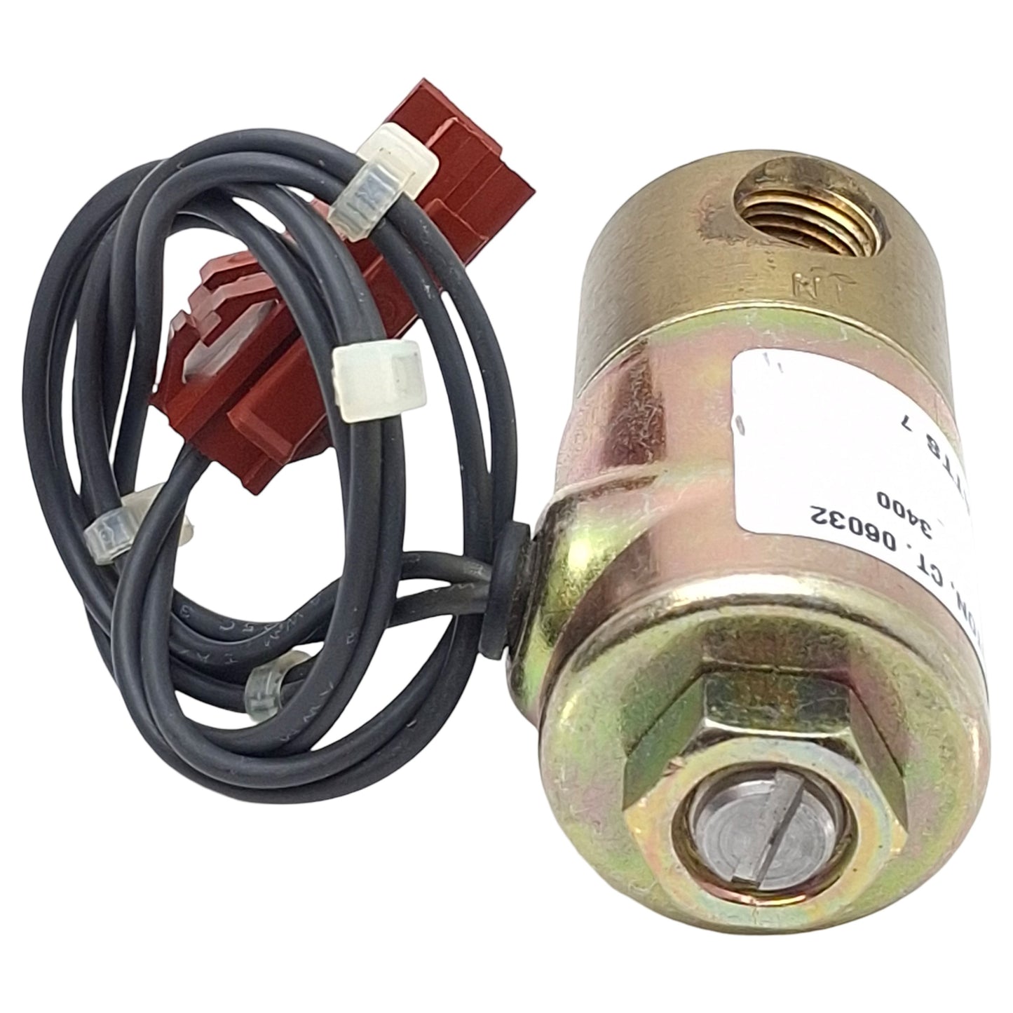 Used KIP 241110-24VDC Solenoid Valve, 2-Way, N.C., 1/8in NPT, 1000psi, 24VDC Coil