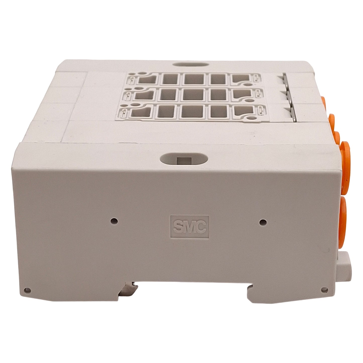Used SMC SS5Y5-45-03D-N7 Pneumatic Manifold, 3-Station, ø1/4in & ø3/8in One-Touch