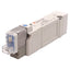 Used SMC SY5140-5LOU Solenoid Valve, 2-Position Single, 0.15-0.7MPa, 24VDC Coil