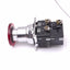 Used Eaton 10250T5B63-3 Red Push/Pull E-Stop Button, 30.5mm, 2NC 1NO, 600V Max