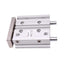 Used SMC MGPL20N-25A Guided Cylinder, 20mm Bore, 25mm Stroke, 1/8in NPT, 145psi