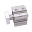 New SMC CDQMB32TN-5 Compact Cylinder, 32mm Bore, 5mm Stroke, 1/8in NPT, 1.0MPa