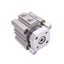 New SMC CDQMB32TN-5 Compact Cylinder, 32mm Bore, 5mm Stroke, 1/8in NPT, 1.0MPa