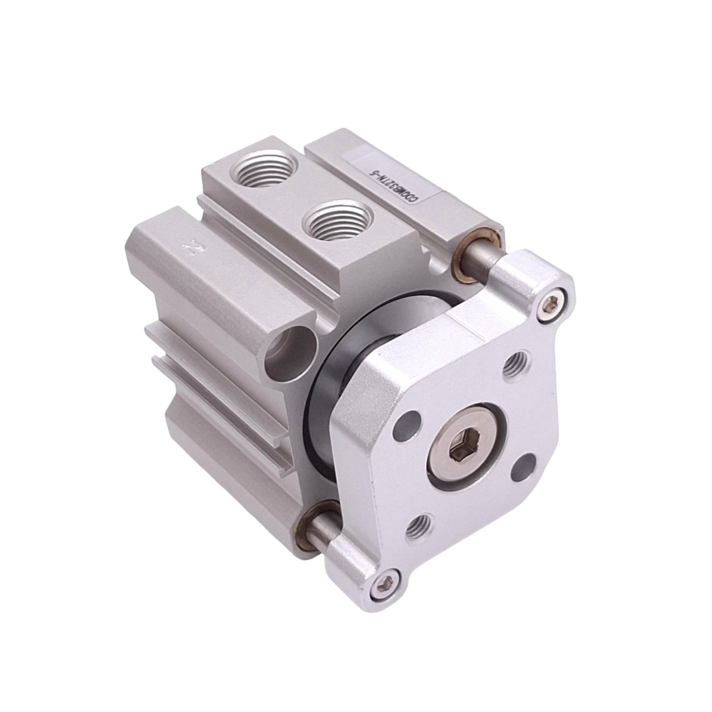 New SMC CDQMB32TN-5 Compact Cylinder, 32mm Bore, 5mm Stroke, 1/8in NPT, 1.0MPa