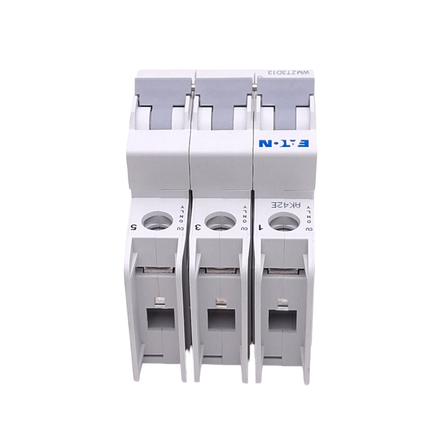 New Eaton WMZT3D13 Circuit Breaker, 3-Pole, 13A, 480Y/277VAC Max, DIN Rail
