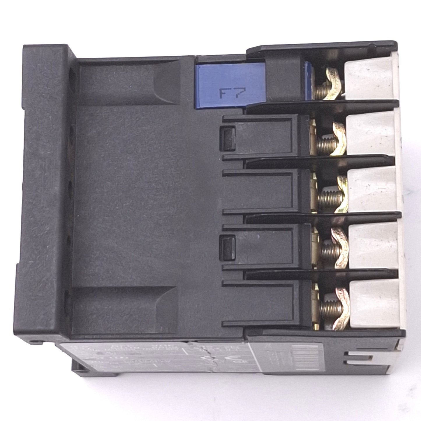 Used Telemecanique LC1K0910F7 Contactor, 3-Pole, 1NO Aux, 9A Max, 110VAC Coil