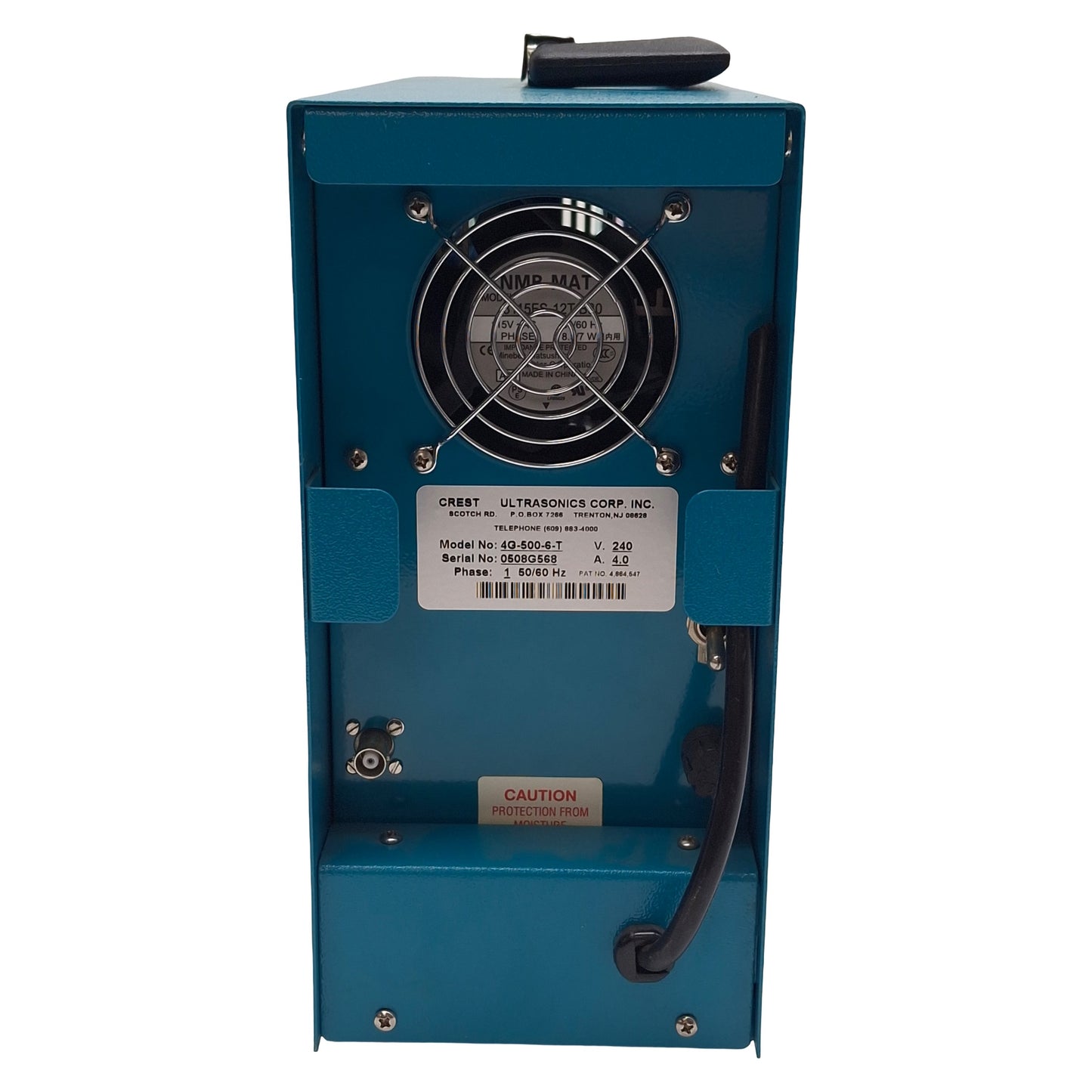 Used Crest 4G-500-6-T Tru-Sweep Genesis Ultrasonic Generator, 40kHz, 500W, 240VAC