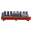Used Entrelec 20066-20 Relay Interface Module 8-Position, 24VAC/DC, DIN Rail