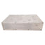 Used Aluminum Heatsink, 370mm Long x 252mm Wide x 83mm High, 56-Section, *Milled*